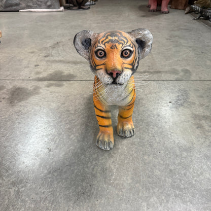 Tiger Cub Standing Statue