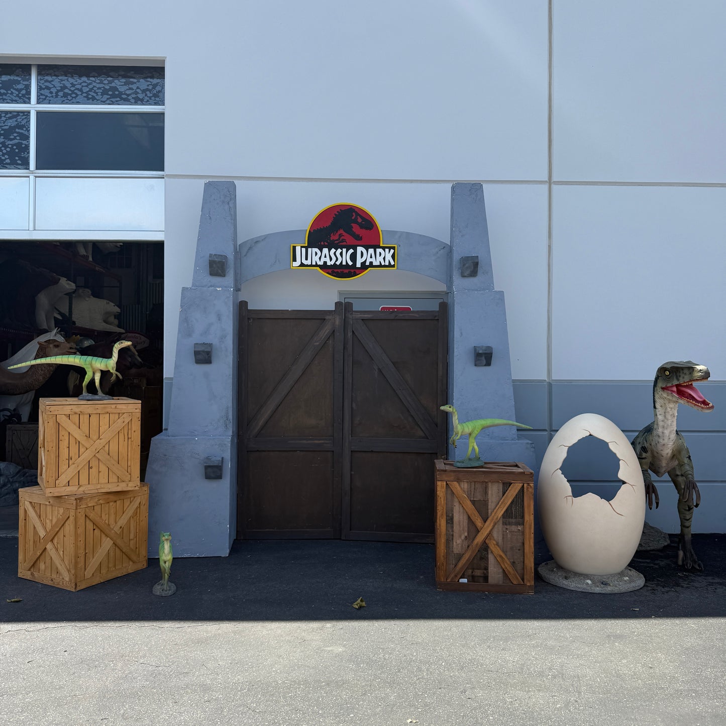 Safari Dino Gate Archway
