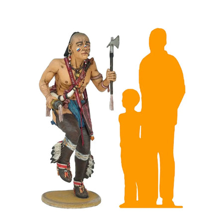 Indian Rain Dancing Life Size Statue LS264-1016-A