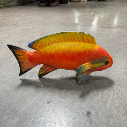 Orange Fish Statue