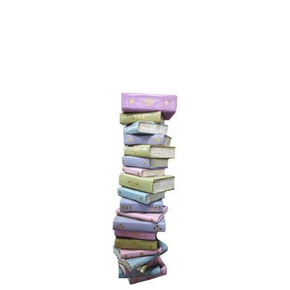 Large Stacked Books Statue