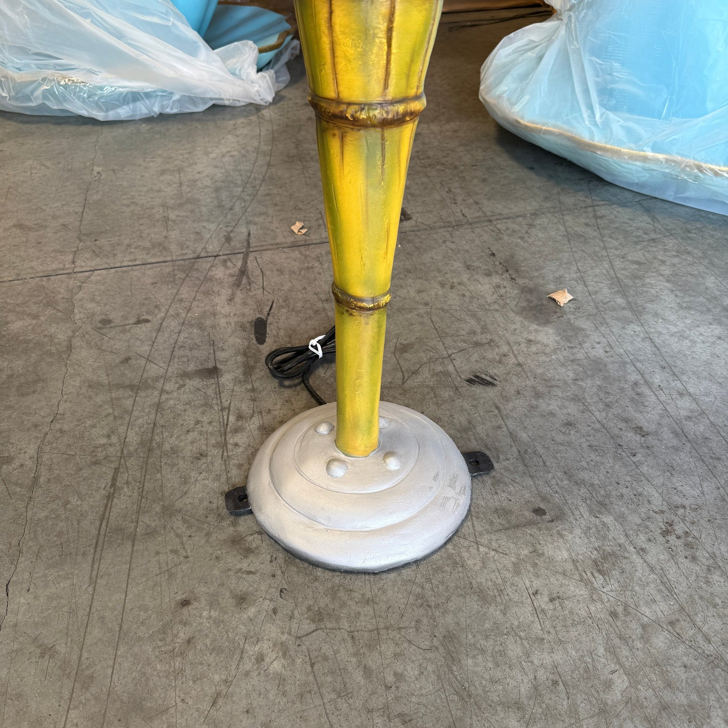 Small Fire Tiki Torch Statue F0226-ABK-A