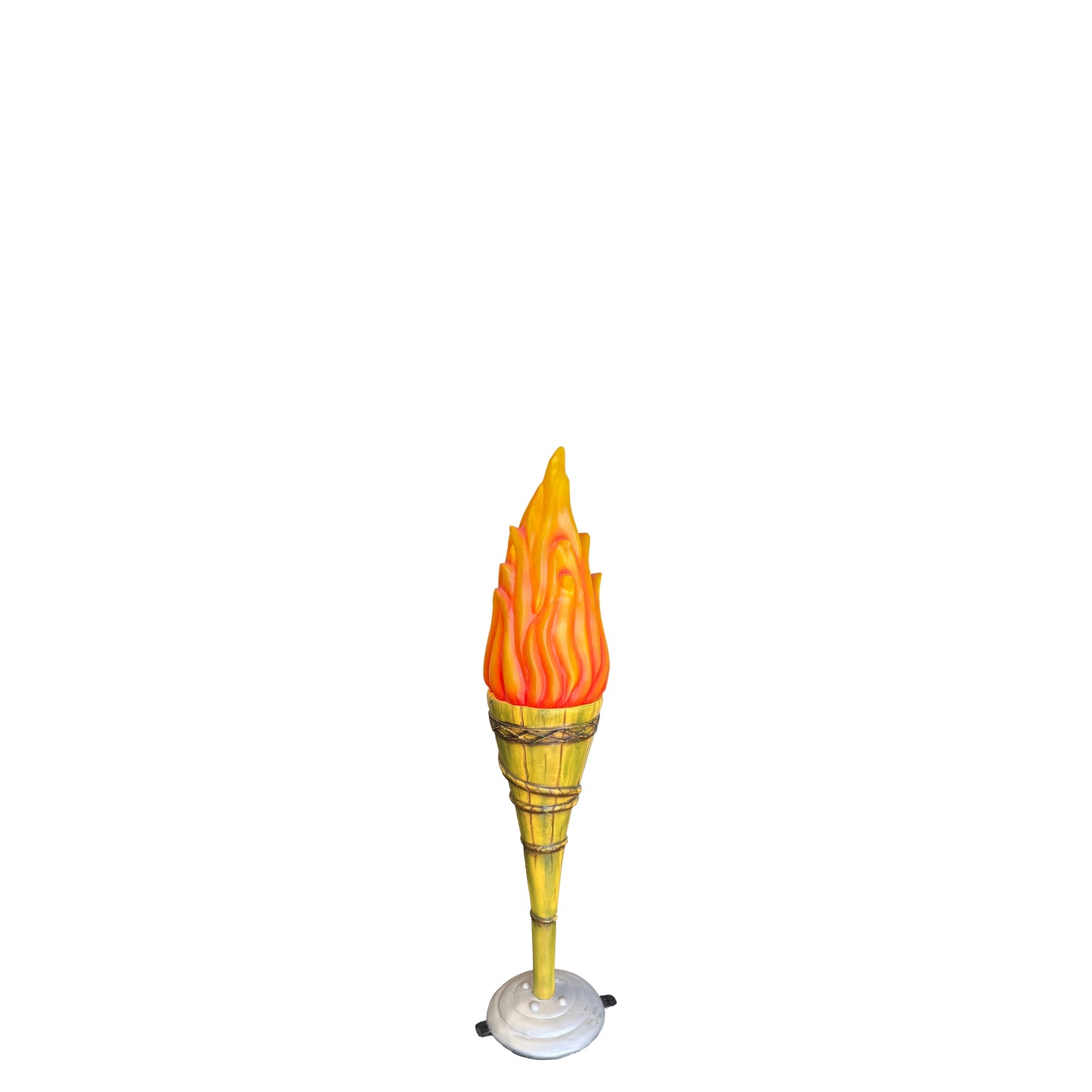 Small Fire Tiki Torch Statue F0226-ABK-A