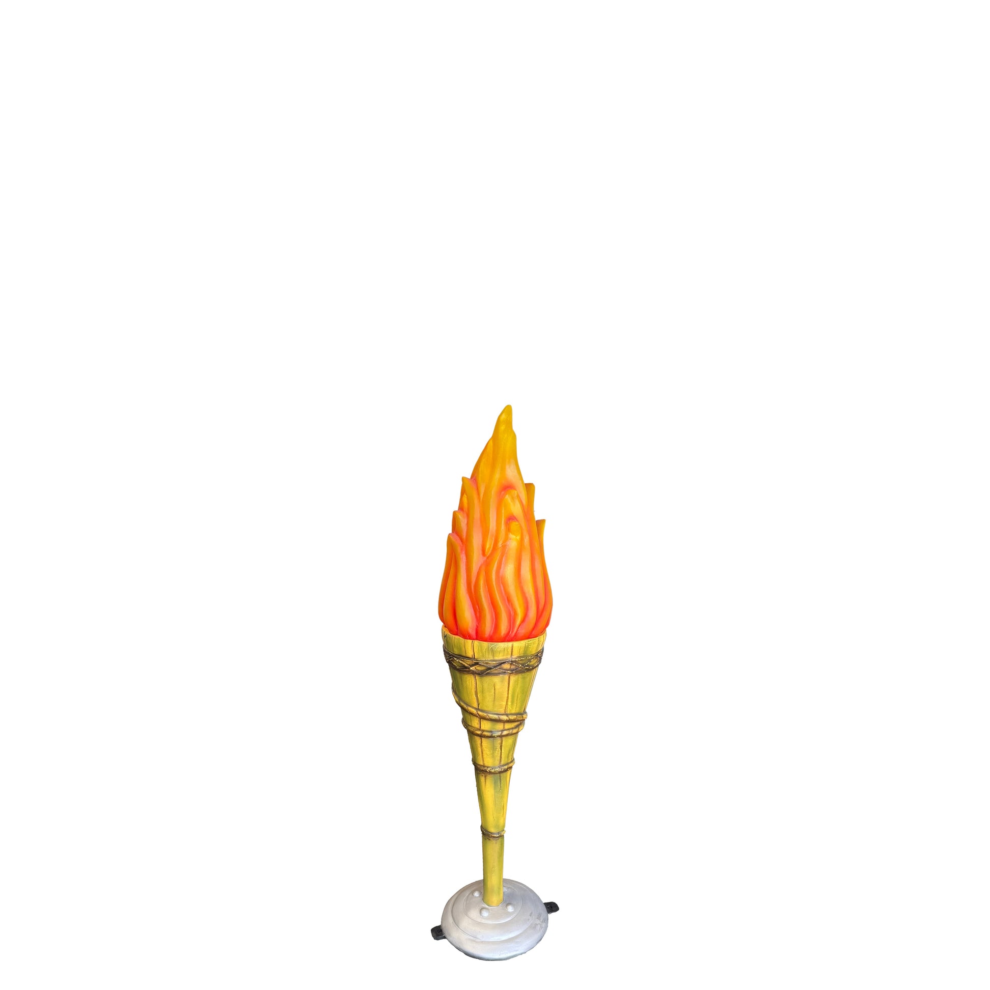 Small Fire Tiki Torch Statue F0226-ABK-A