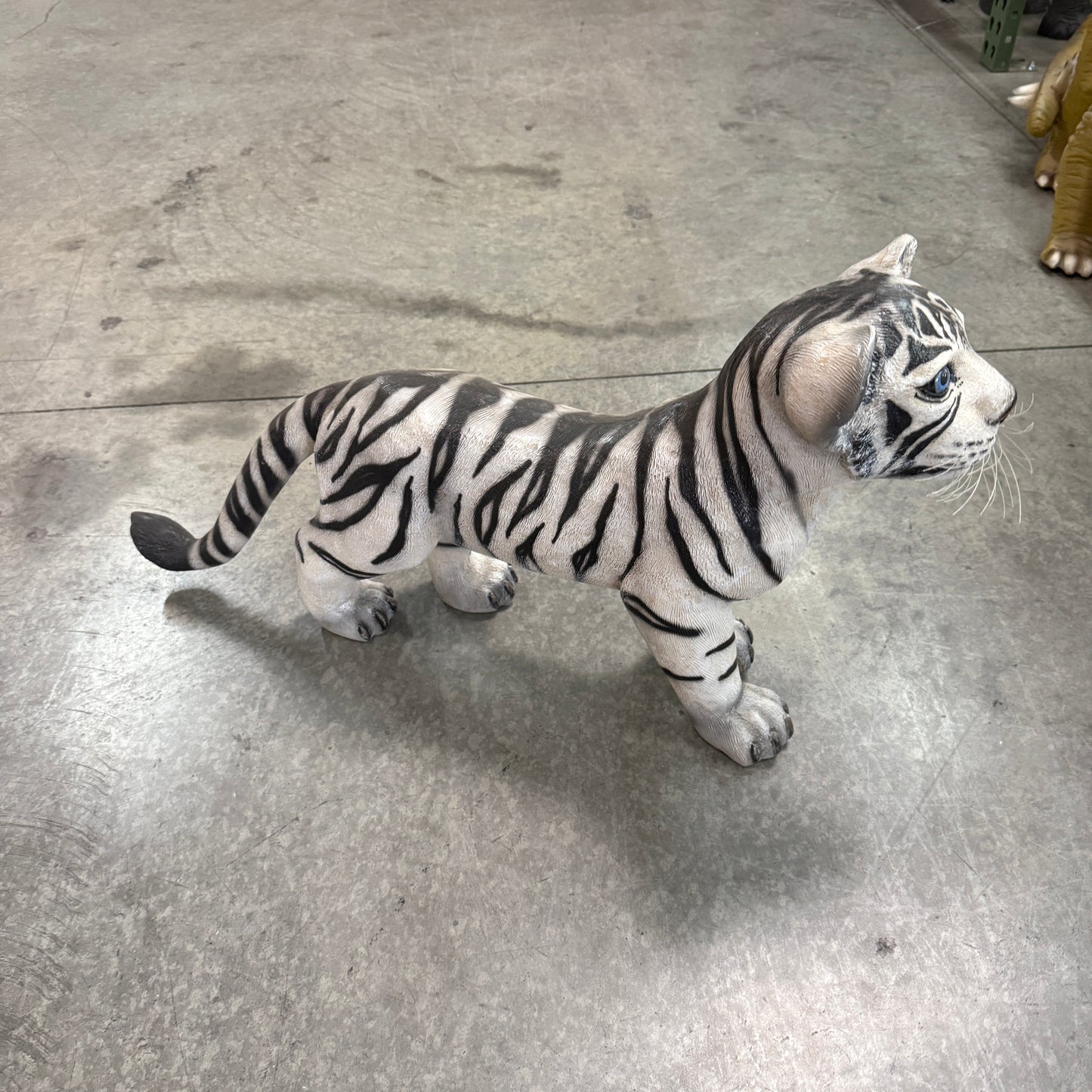 Siberian Tiger Cub Standing Statue