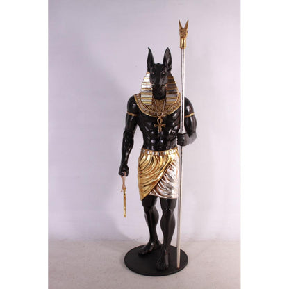 Egyptian Anubis Life Size Statue - LM Treasures Prop Rentals 