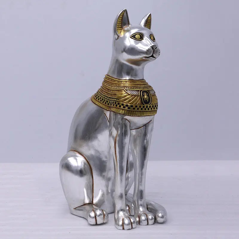 Large Egyptian Bastet Cat Statue E0109-AFCA4-H