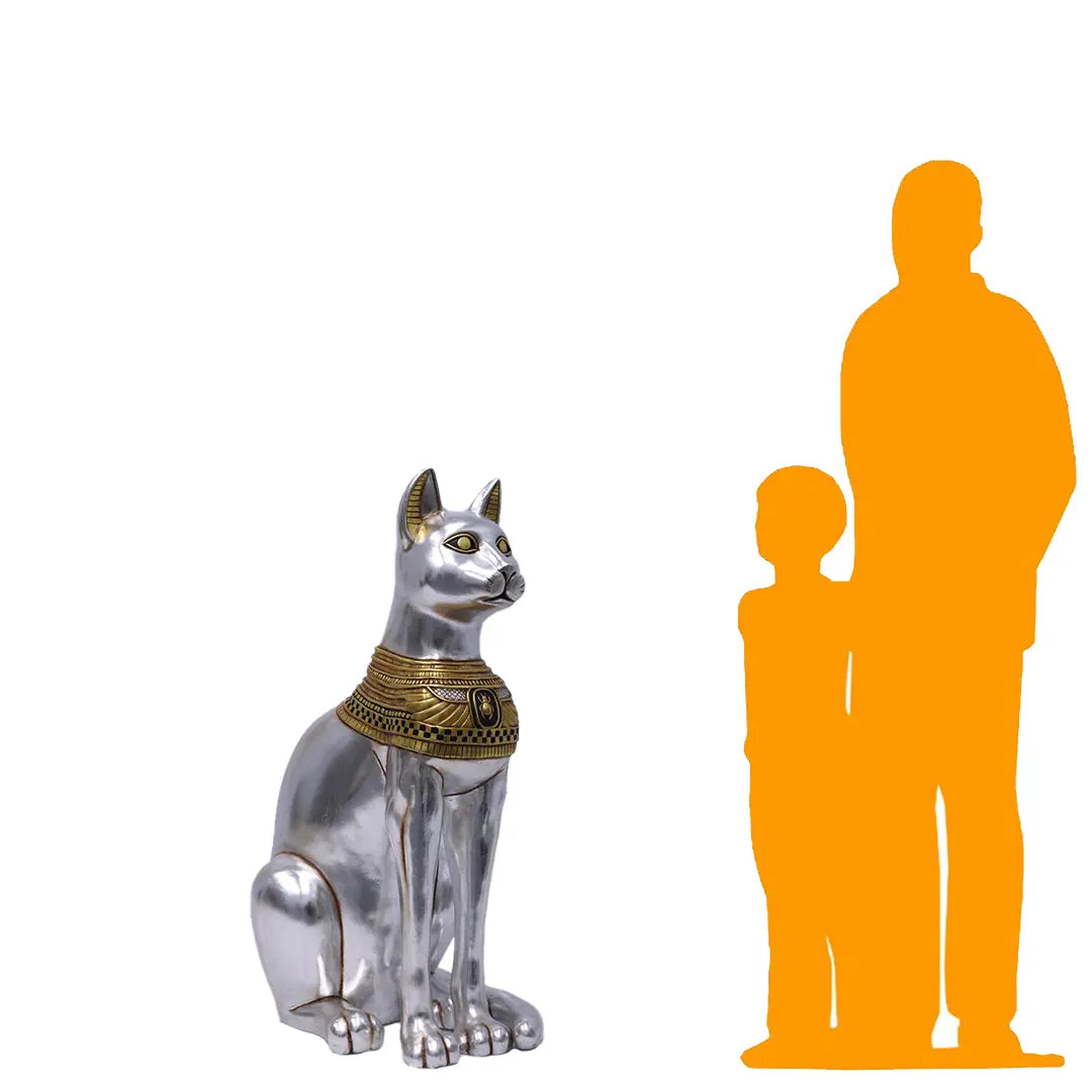 Large Egyptian Bastet Cat Statue E0109-AFCA4-H