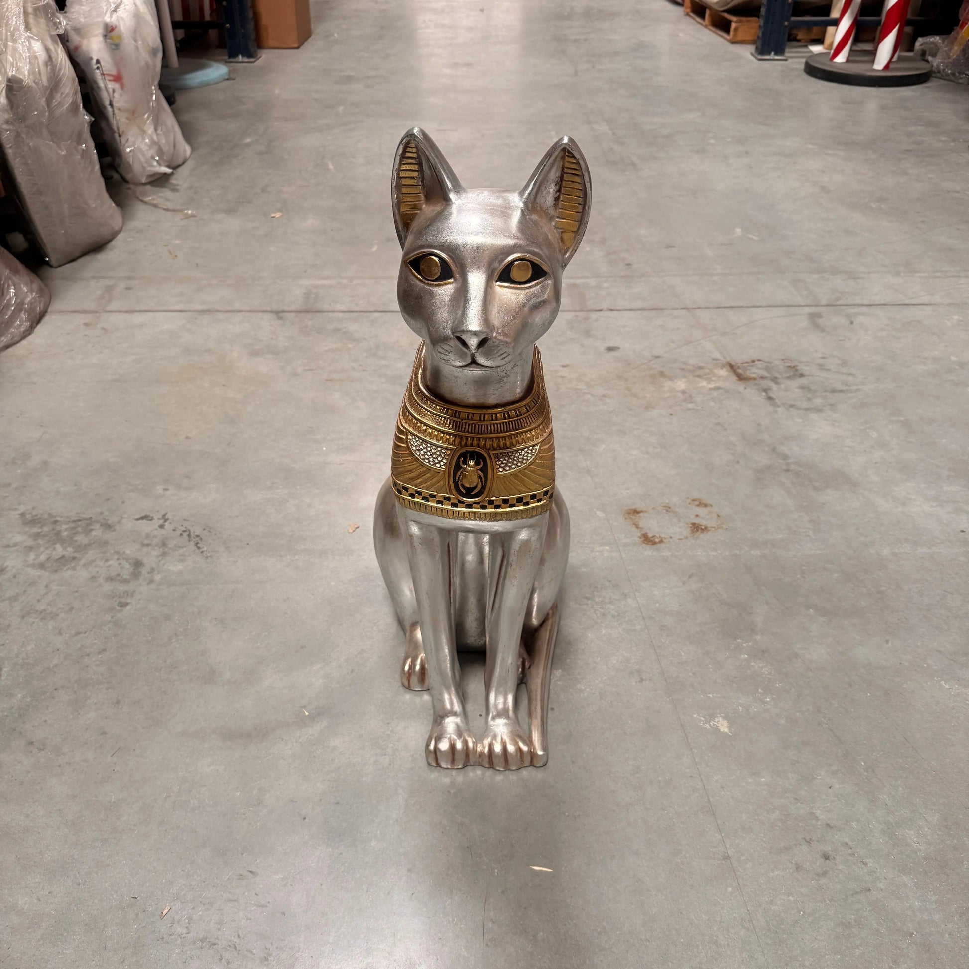 Egyptian Bastet Cat Statue E0004-AFCAG-H