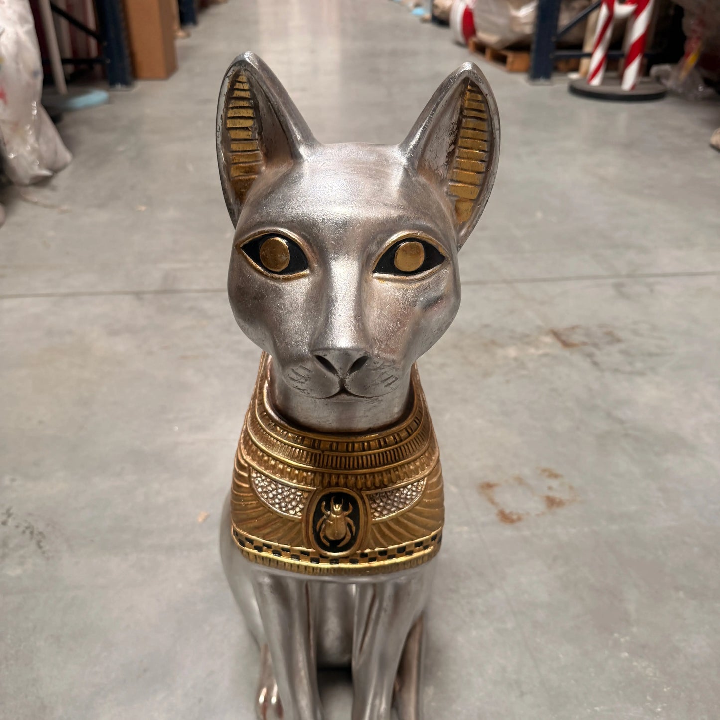 Egyptian Bastet Cat Statue E0004-AFCAG-H