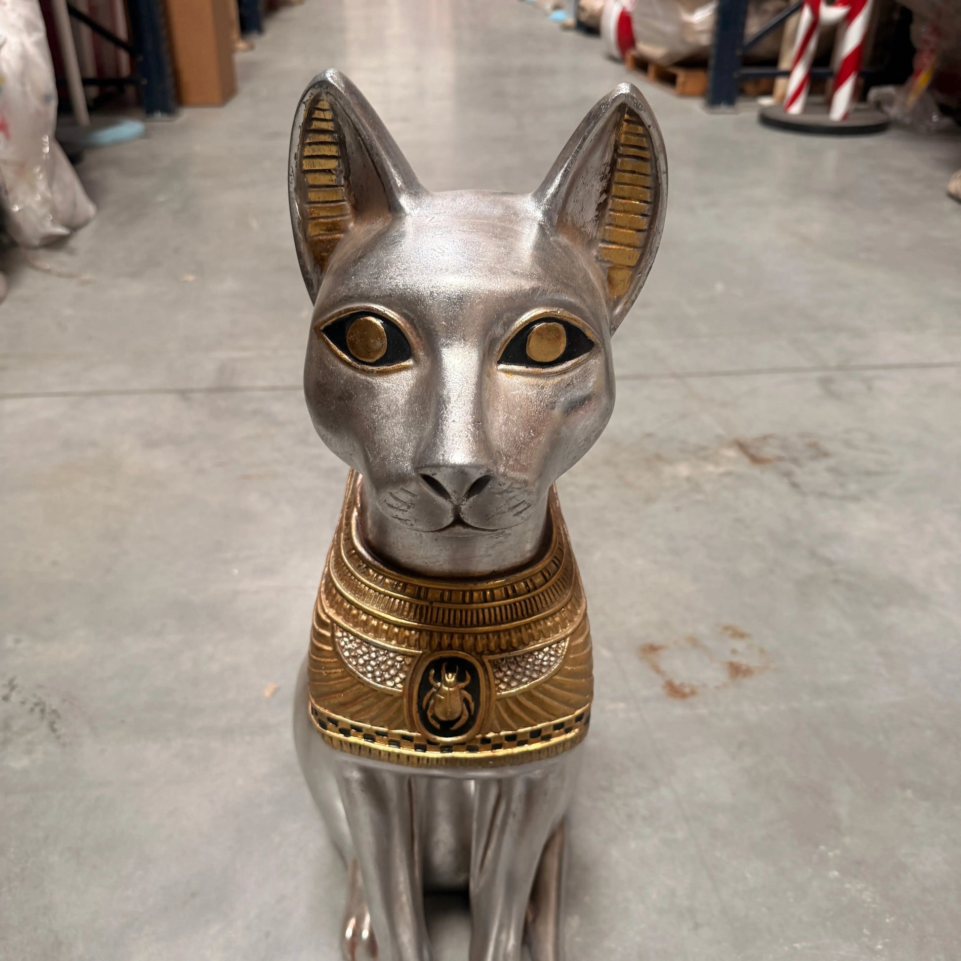 Egyptian Bastet Cat Statue E0004-AFCAG-H