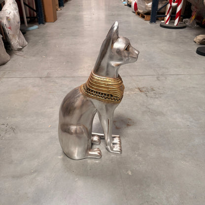 Egyptian Bastet Cat Statue E0004-AFCAG-H