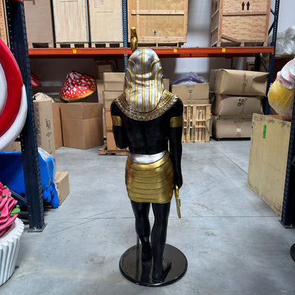 Egyptian Horus Life Size Statue E0104S-AFH6SB-H