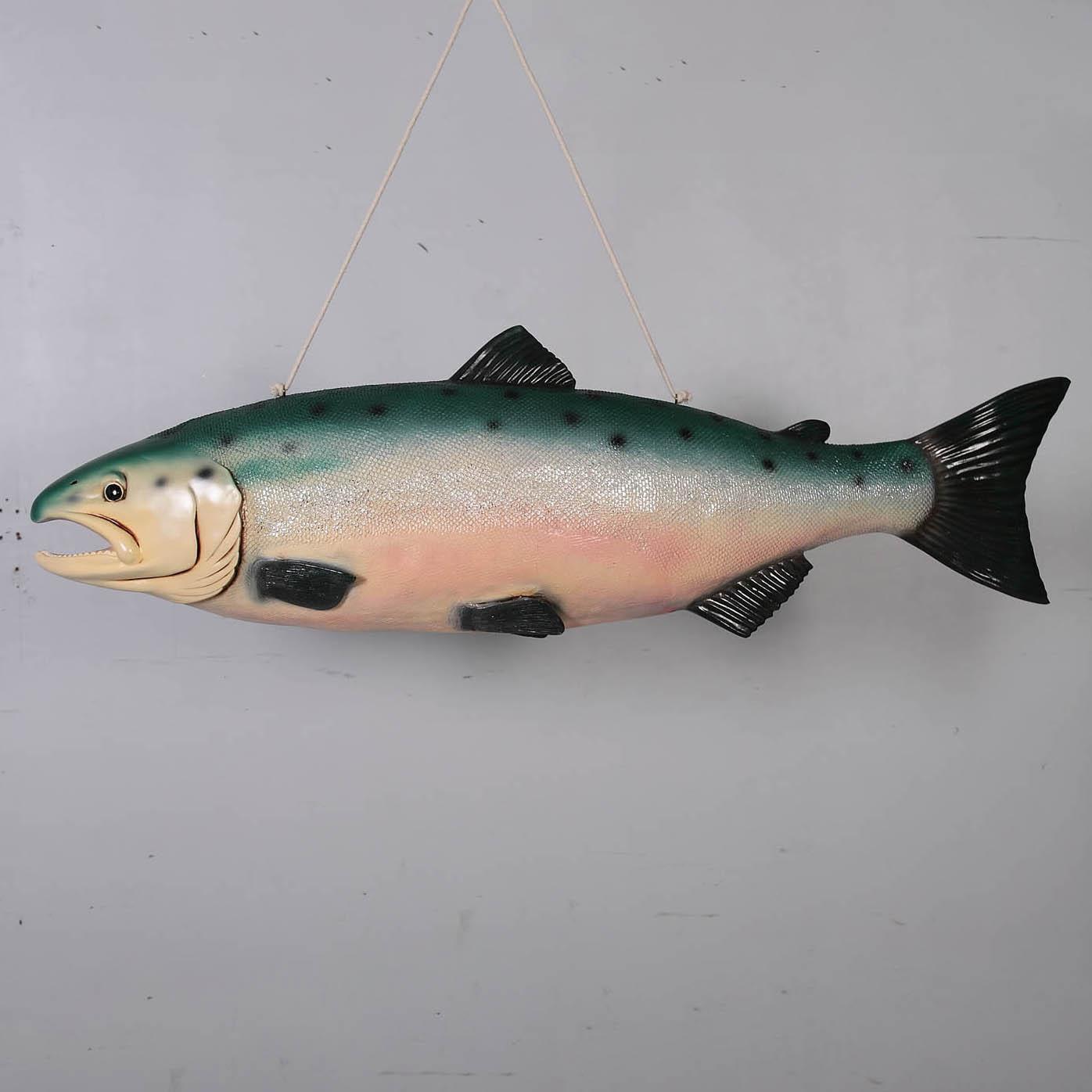 Salmon Fish Hanging Statue