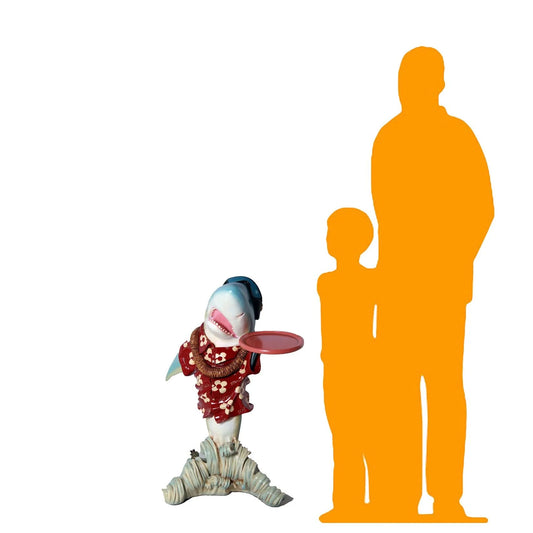 Shark Butler Small Life Size Statue Prop