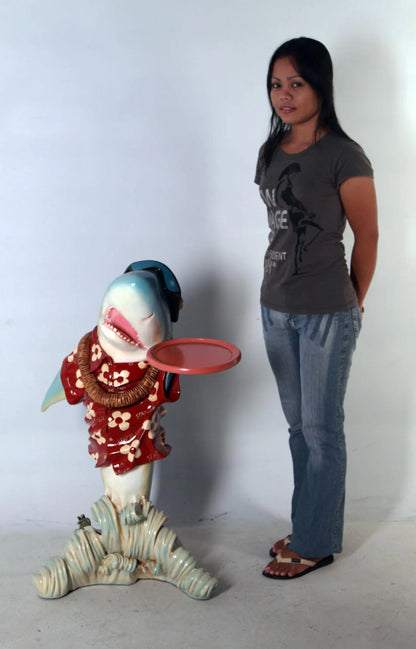 Shark Butler Small Life Size Statue Prop