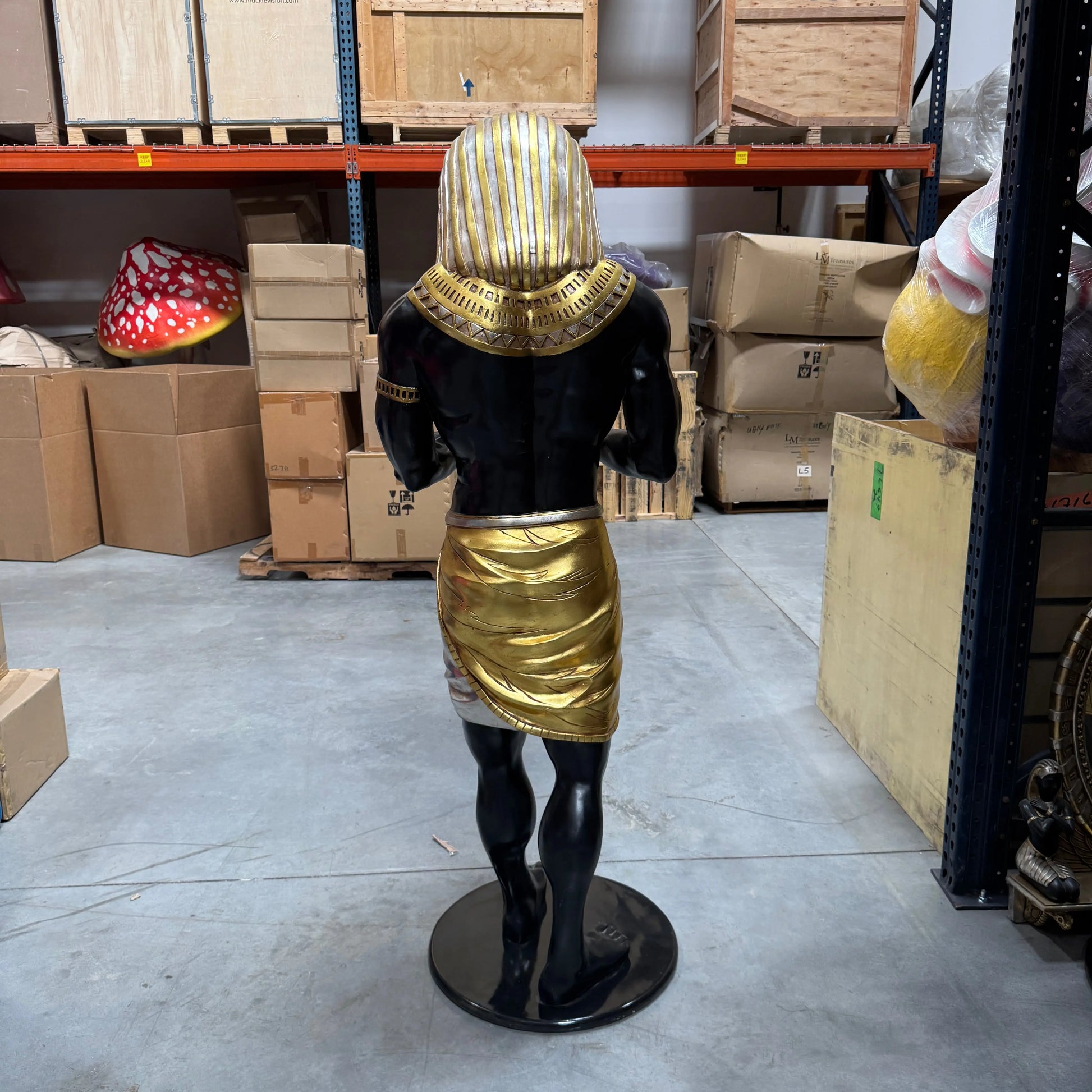 Egyptian Thot Life Size Statue E0106S-AFT6SB-H
