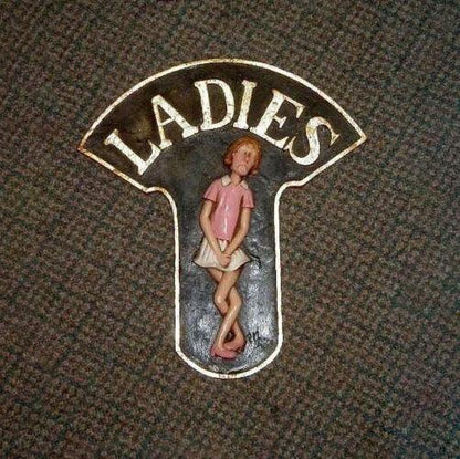 Restroom Sign Ladies and Gents