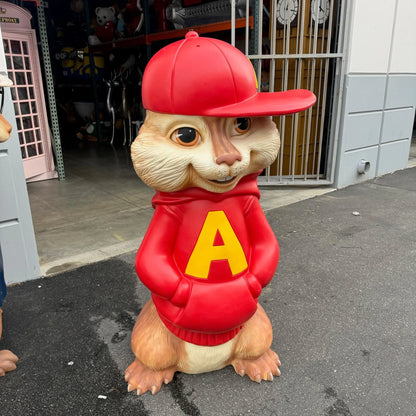 Classic Alvin and the Chipmunks Statue