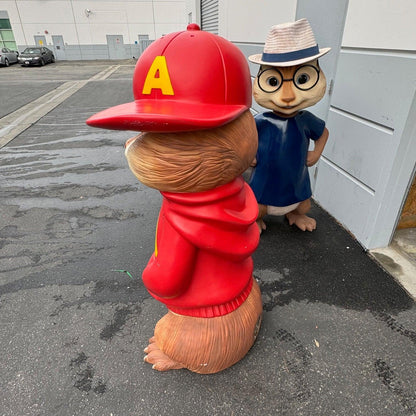 Classic Alvin and the Chipmunks Statue