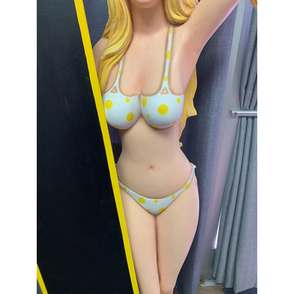 Bikini Surfer Girl Life Size Statue