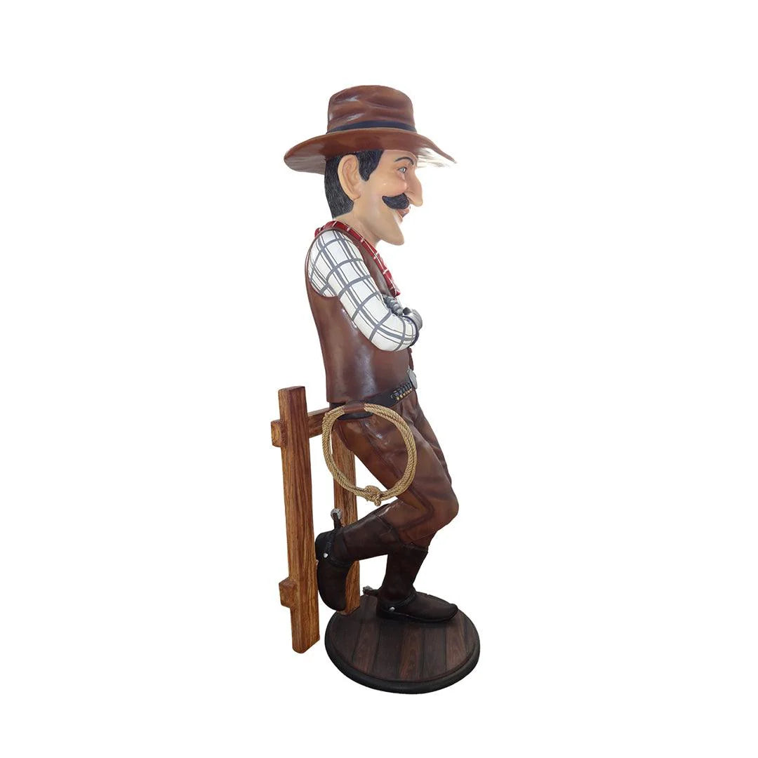 Cowboy Comic Statue