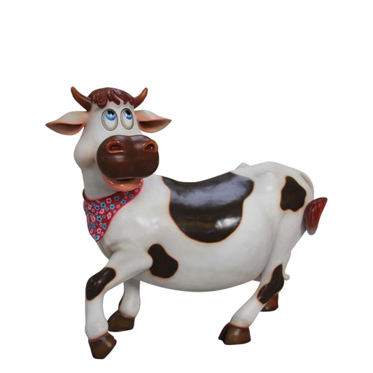 Comic Miss Cow Statue