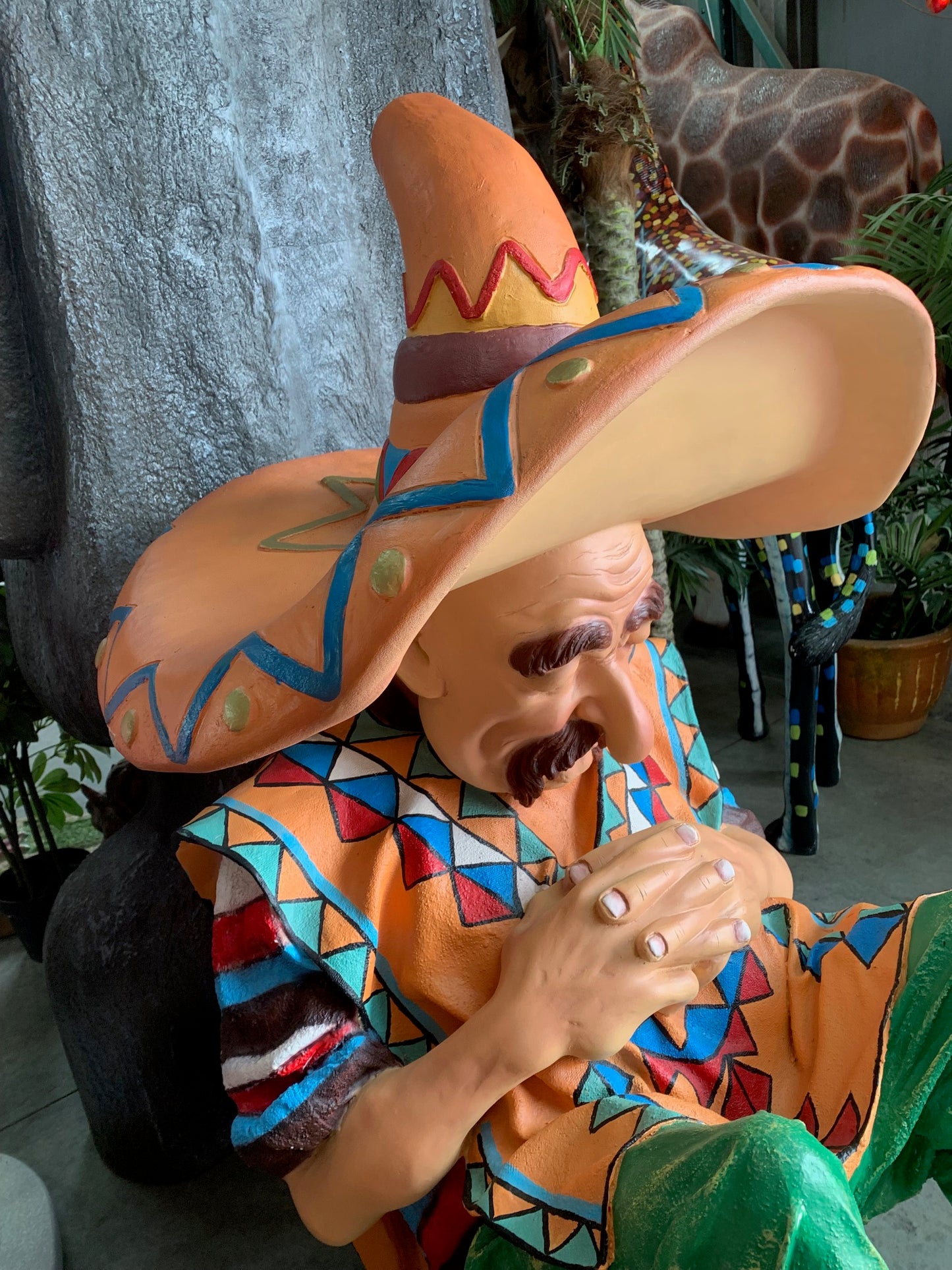 Mexican on Siesta Statue