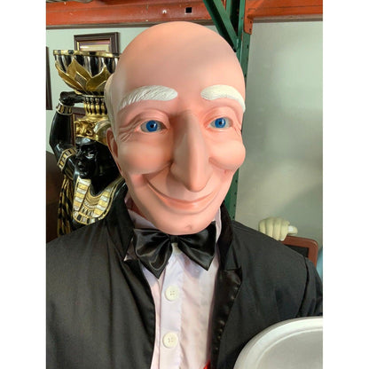 Butler Life Size Decor Prop Statue