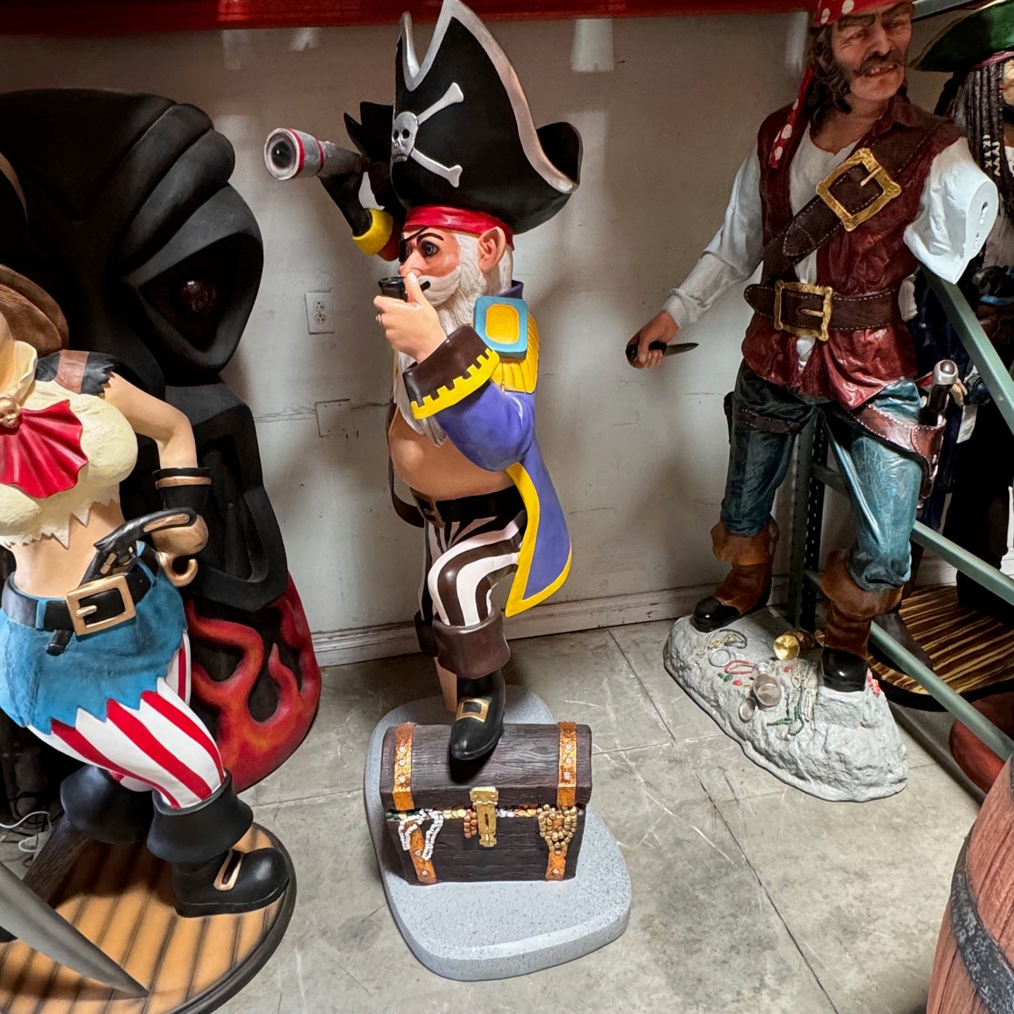 Pirate Anton Life Size Statue