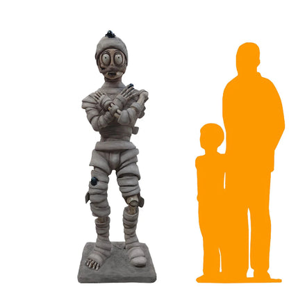 Mummy Halloween Prop Statue