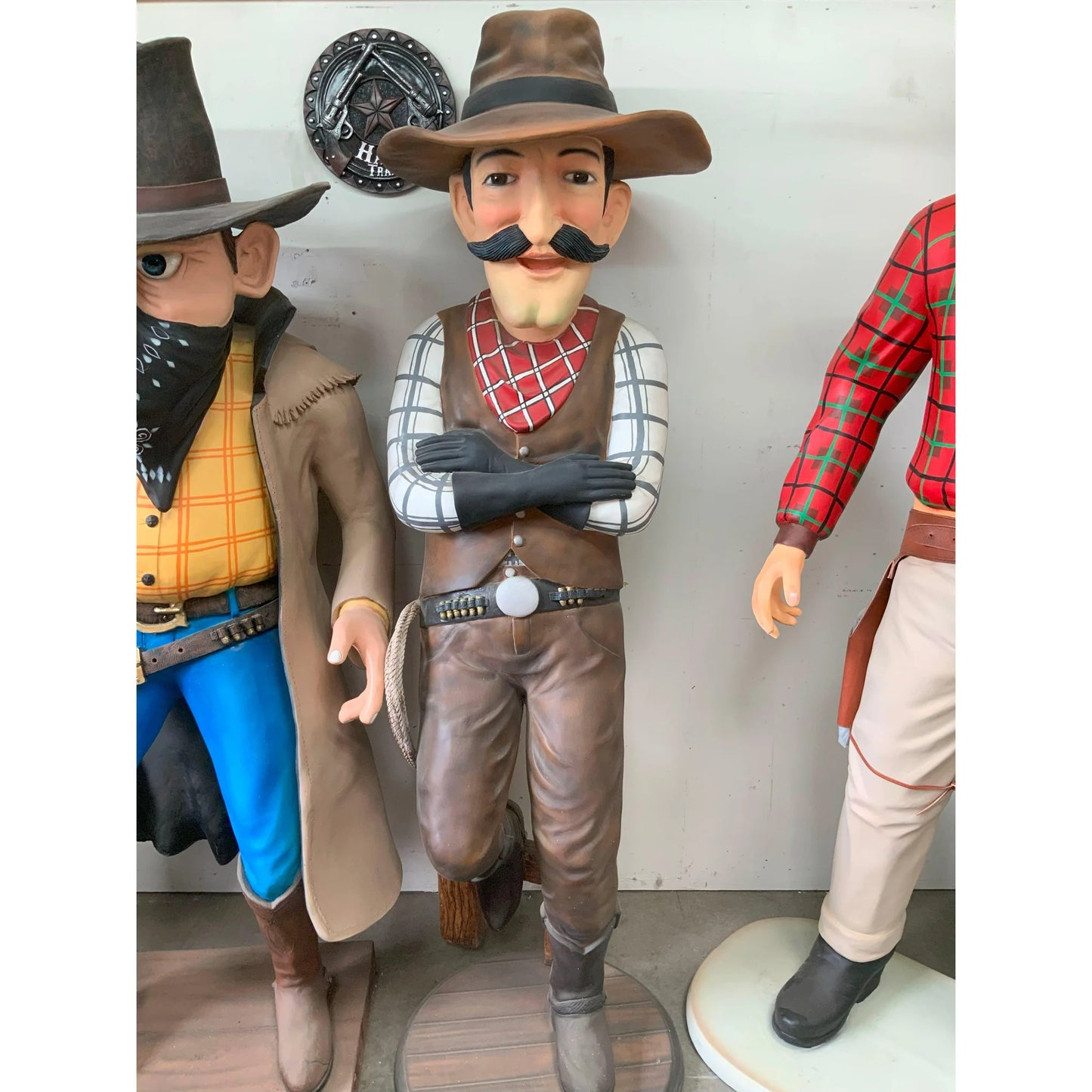 Cowboy Comic Statue