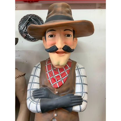 Cowboy Comic Statue