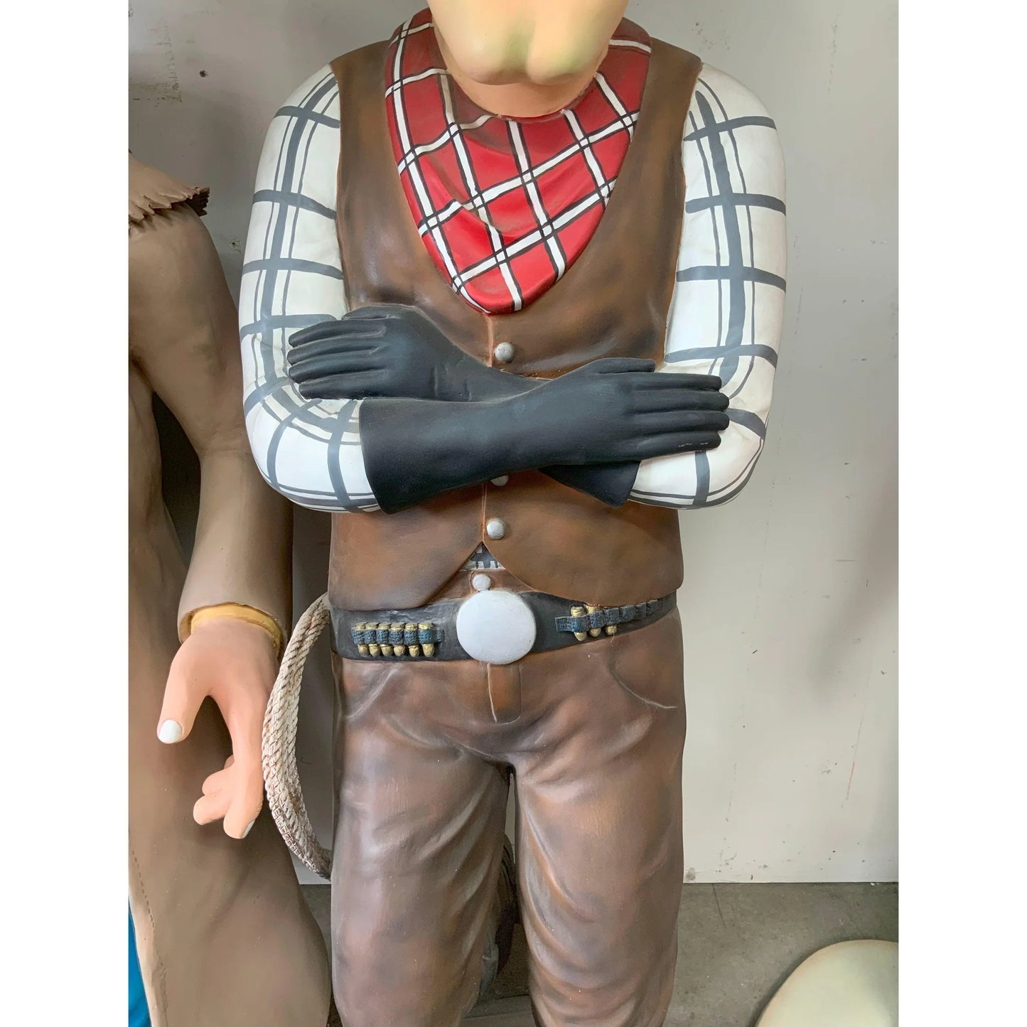 Cowboy Comic Statue