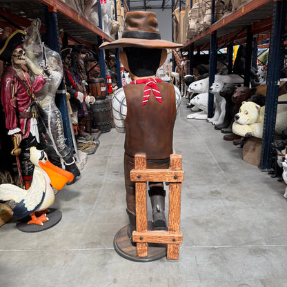 Cowboy Comic Statue LS258-C173-PT