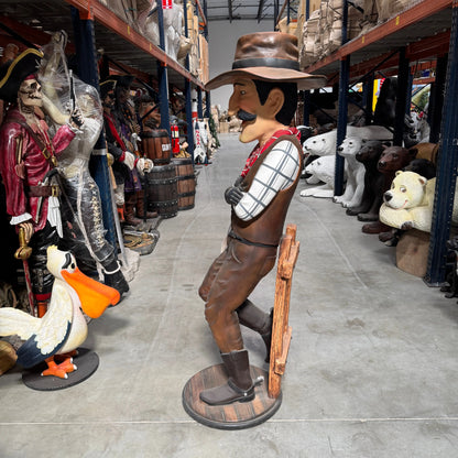 Cowboy Comic Statue LS258-C173-PT