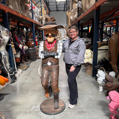 Cowboy Comic Statue LS258-C173-PT