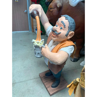 Bartender Statue