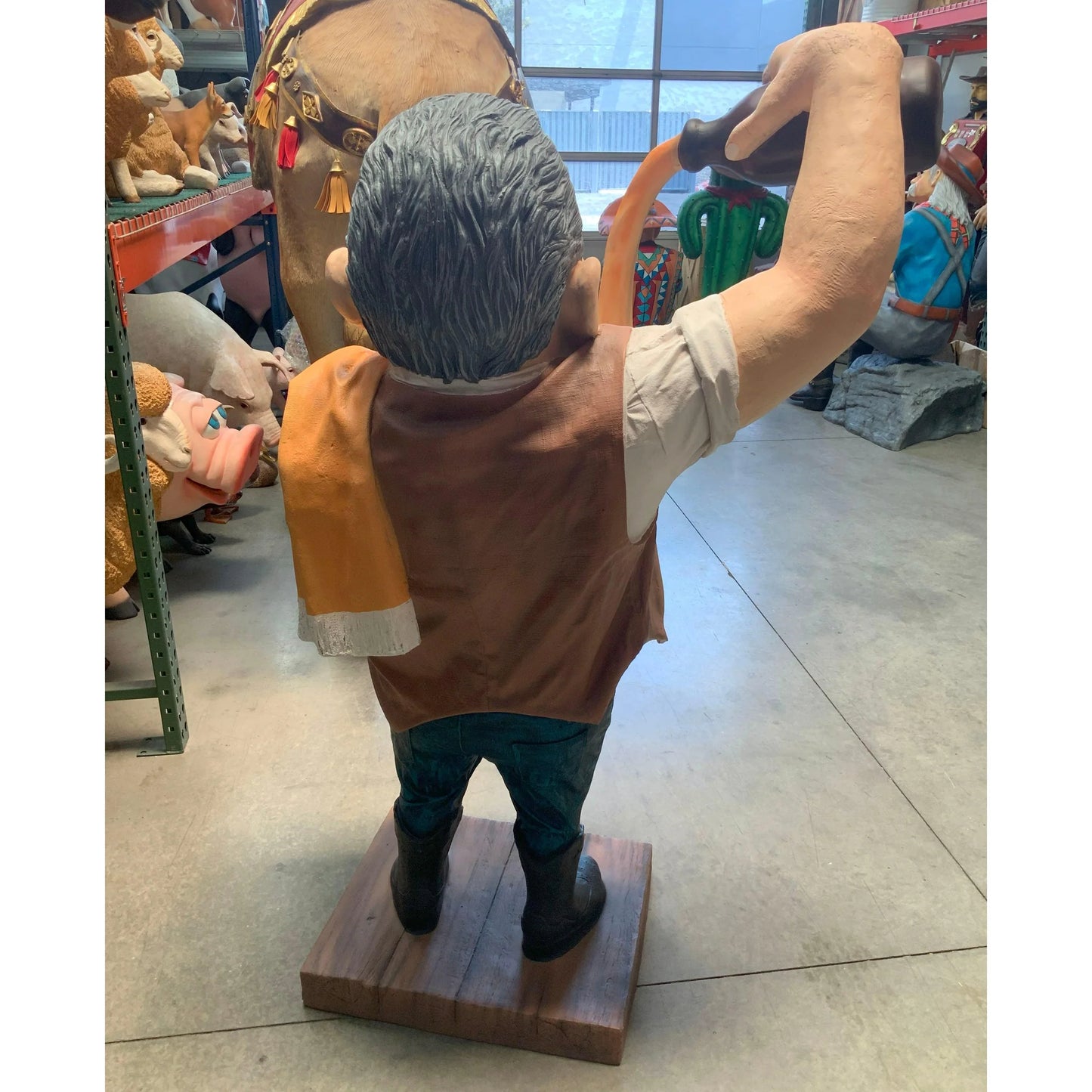 Bartender Statue