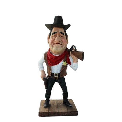 Mr. Sheriff Duke Statue