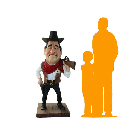 Mr. Sheriff Duke Statue