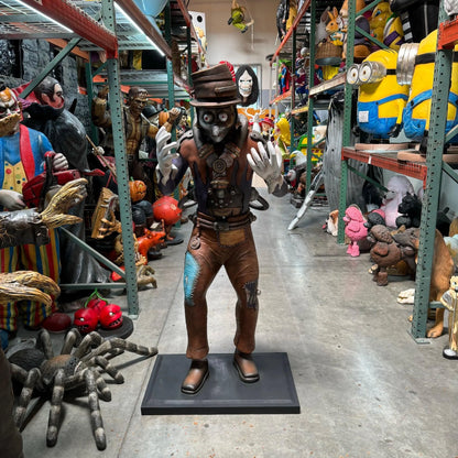 Steampunk Scarecrow Life Size Statue