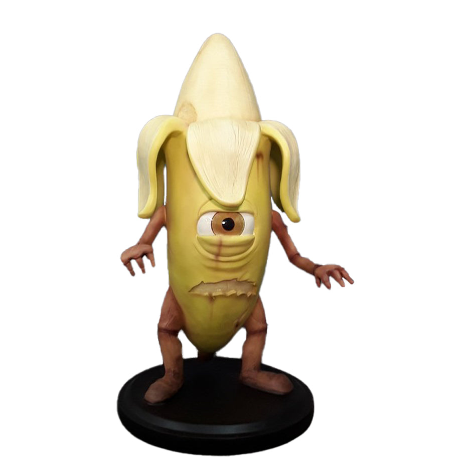 Zombie Banana Spooky Fruit Statue