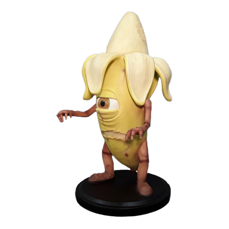 Zombie Banana Spooky Fruit Statue