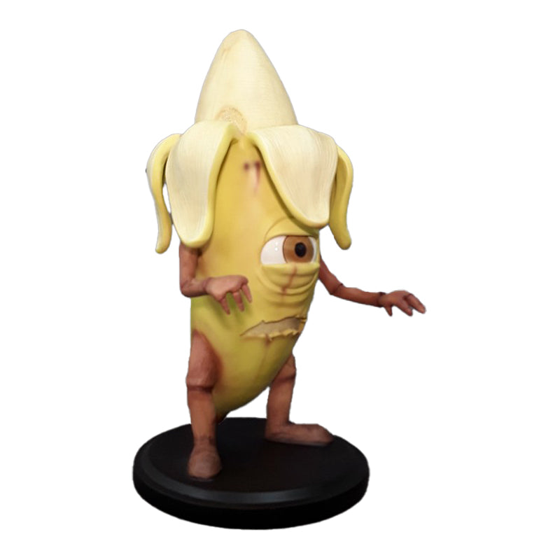 Zombie Banana Spooky Fruit Statue