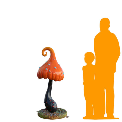 Large Poison Mushroom Statue