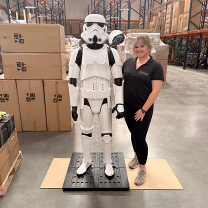 White Storm Trooper Statue LP-TROOP-P