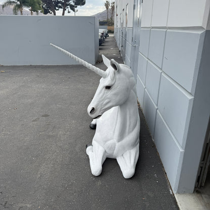 Unicorn Bench Statue