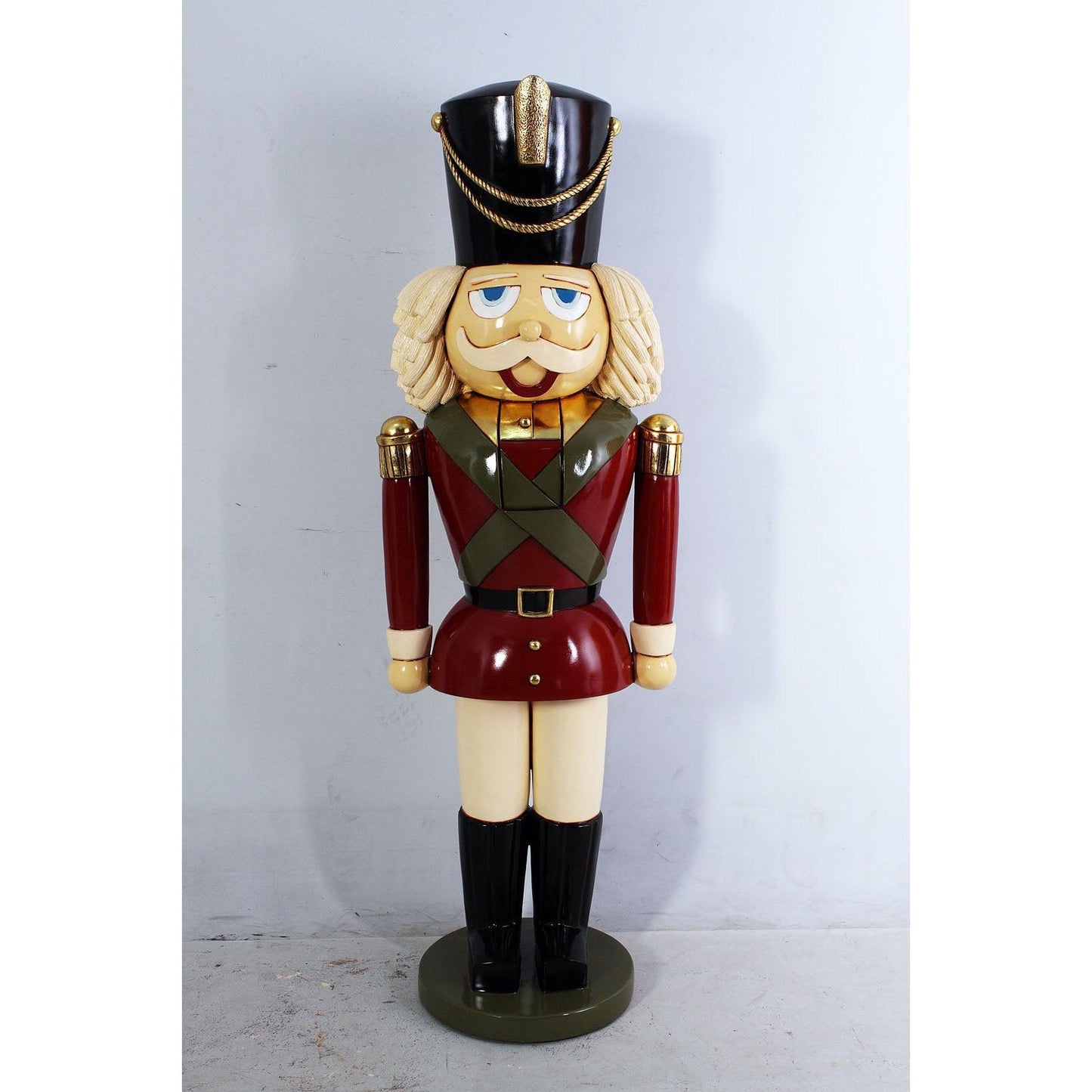 Nutcracker Christmas Statue - LM Treasures Prop Rentals 