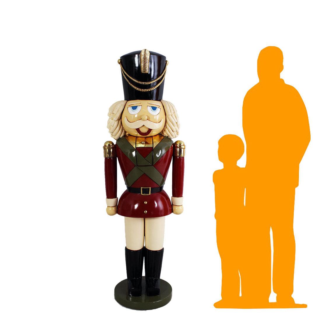 Nutcracker Christmas Statue - LM Treasures Prop Rentals 